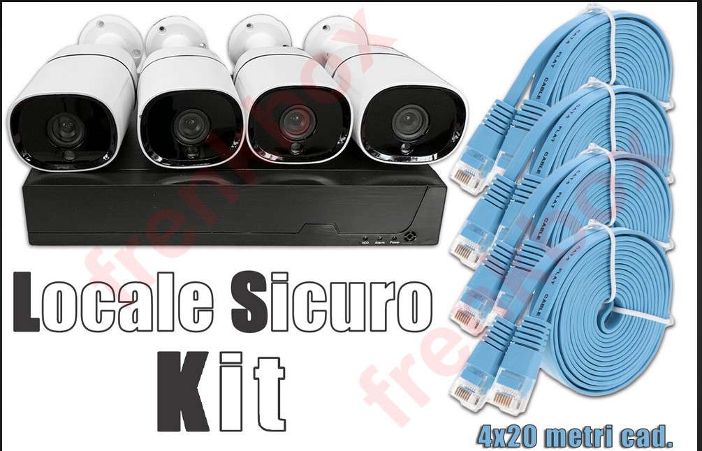 Kit videosorveglianza intelligenza artificiale riconoscimento facciale face detection Kit videosorveglianza intelligenza artificiale riconoscimento facciale face detection